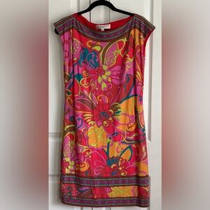 TRINA TURK WOMENS DRESS, MULTICOLORED, size 8